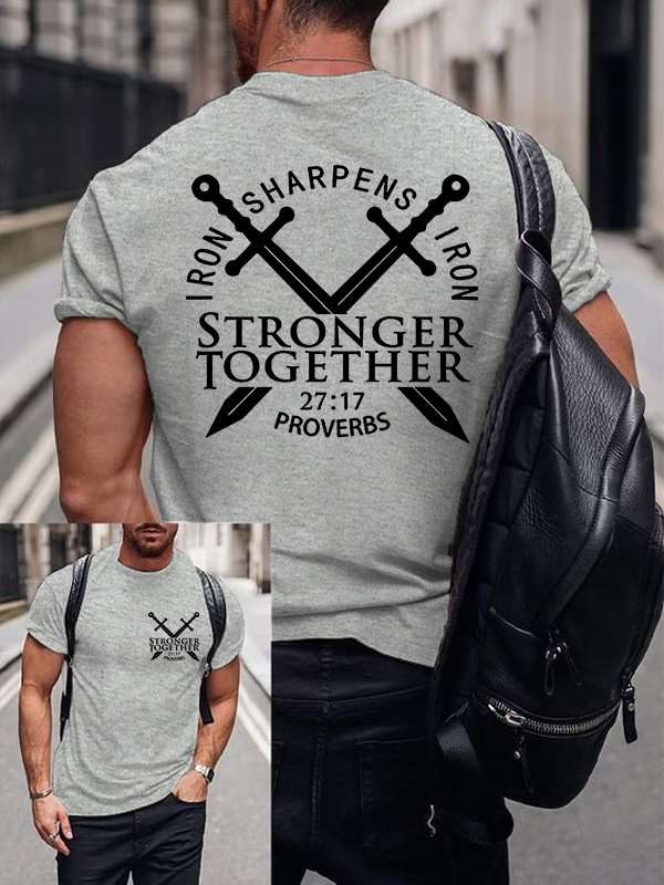 Classic Cotton Tee - Stronger Together