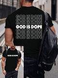 Classic Cotton Tee - God Is Dope