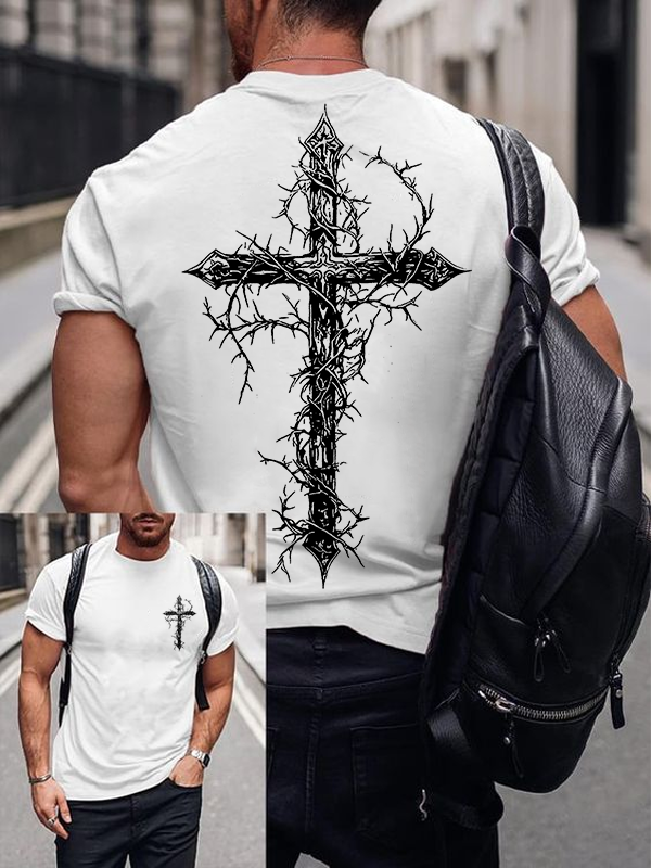 Classic Cotton Tee - Cross