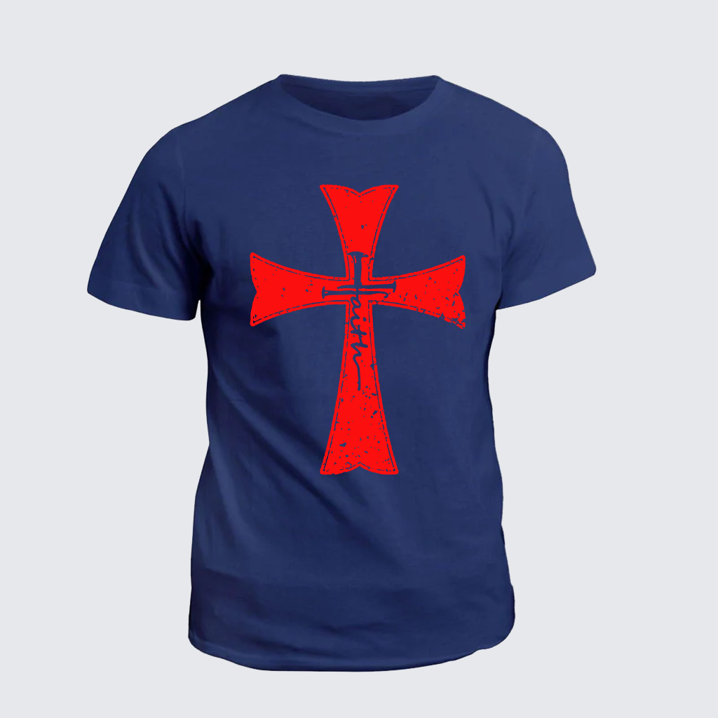 Classic Cotton Tee - Faith Cross