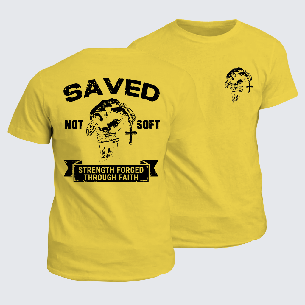 Classic Cotton Tee - Saved Not Soft