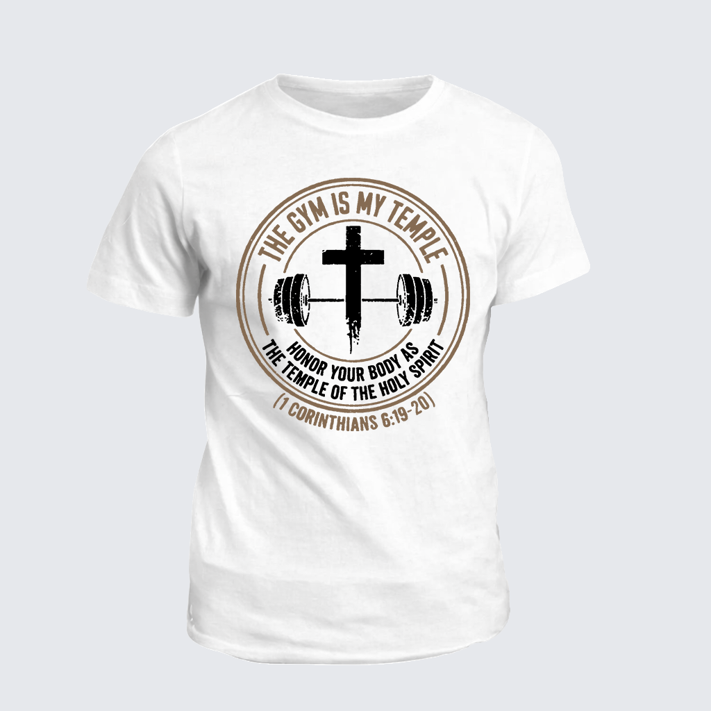 Classic Cotton Tee - The Gym Is My Temple