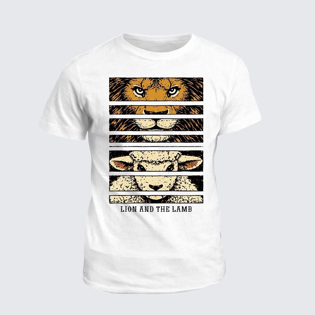 Classic Cotton Tee - Lion And The Lamb