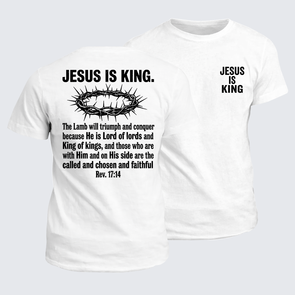 Classic Cotton Tee - Jesus is King