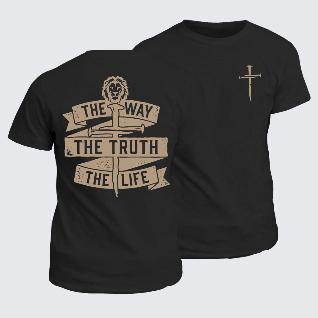 Classic Cotton Tee - Jesus The Way The Truth The Life