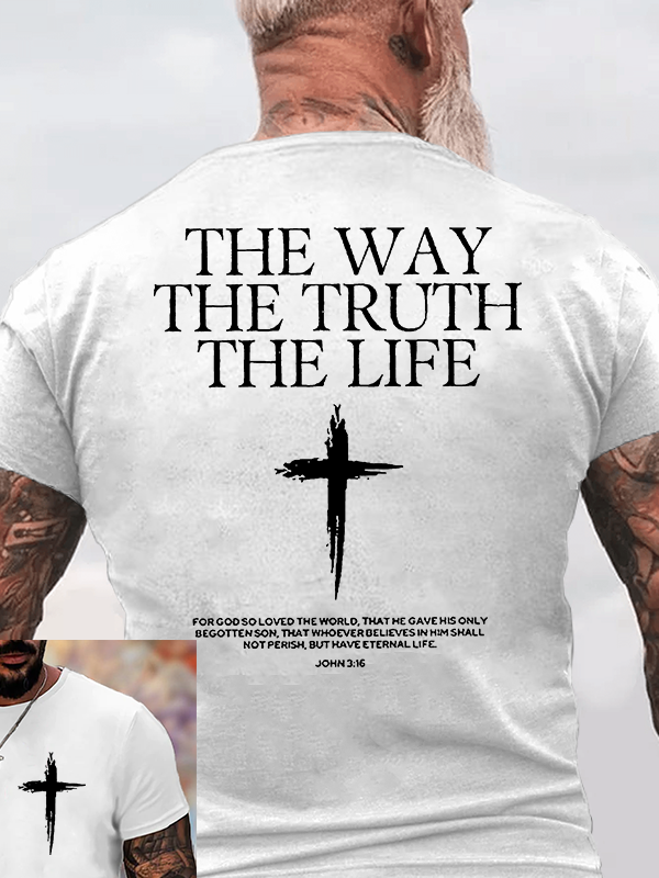 Classic Cotton Tee - The Way The Truth & The Life