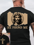 Classic Cotton Tee - He Found Me