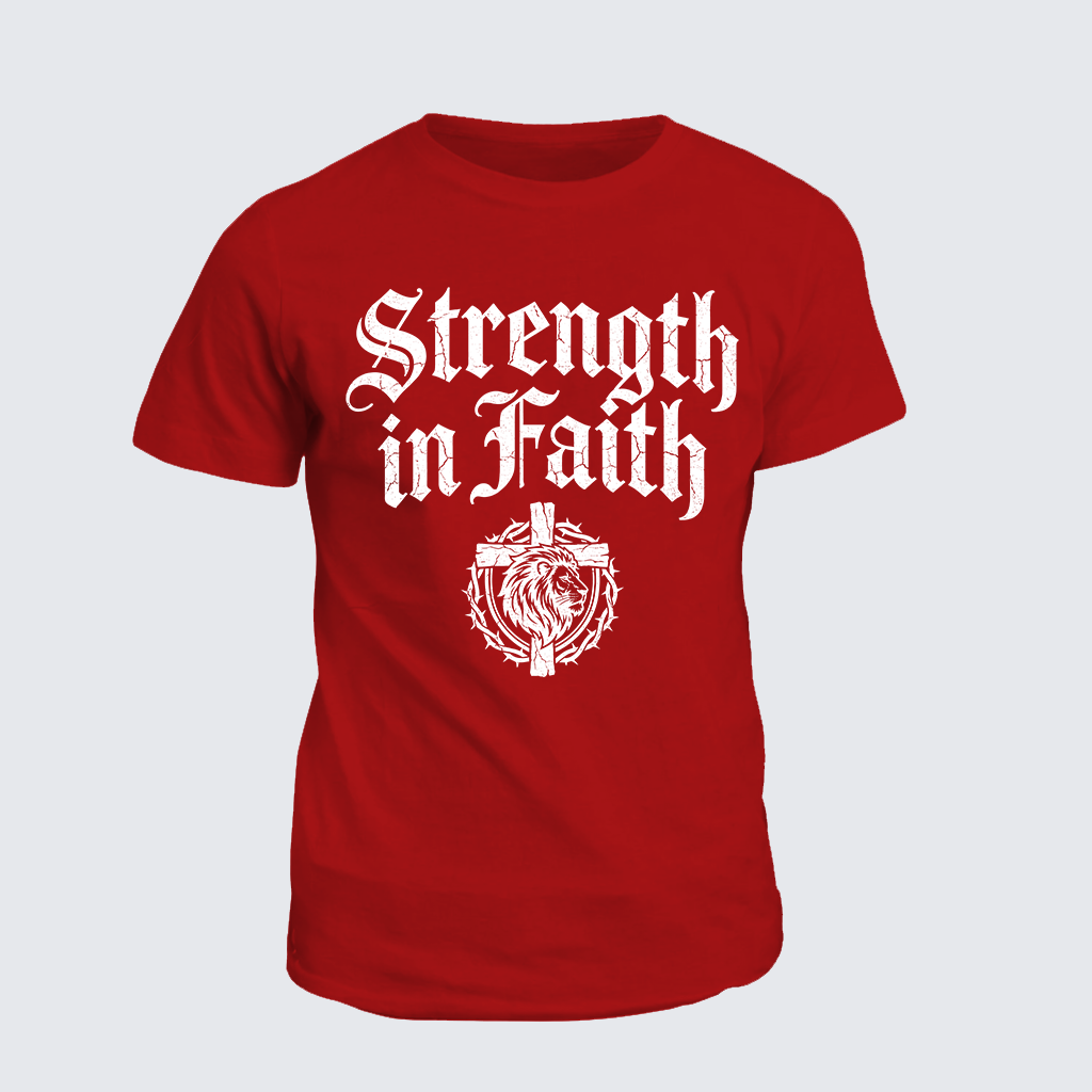 Classic Cotton Tee - Strength In Faith