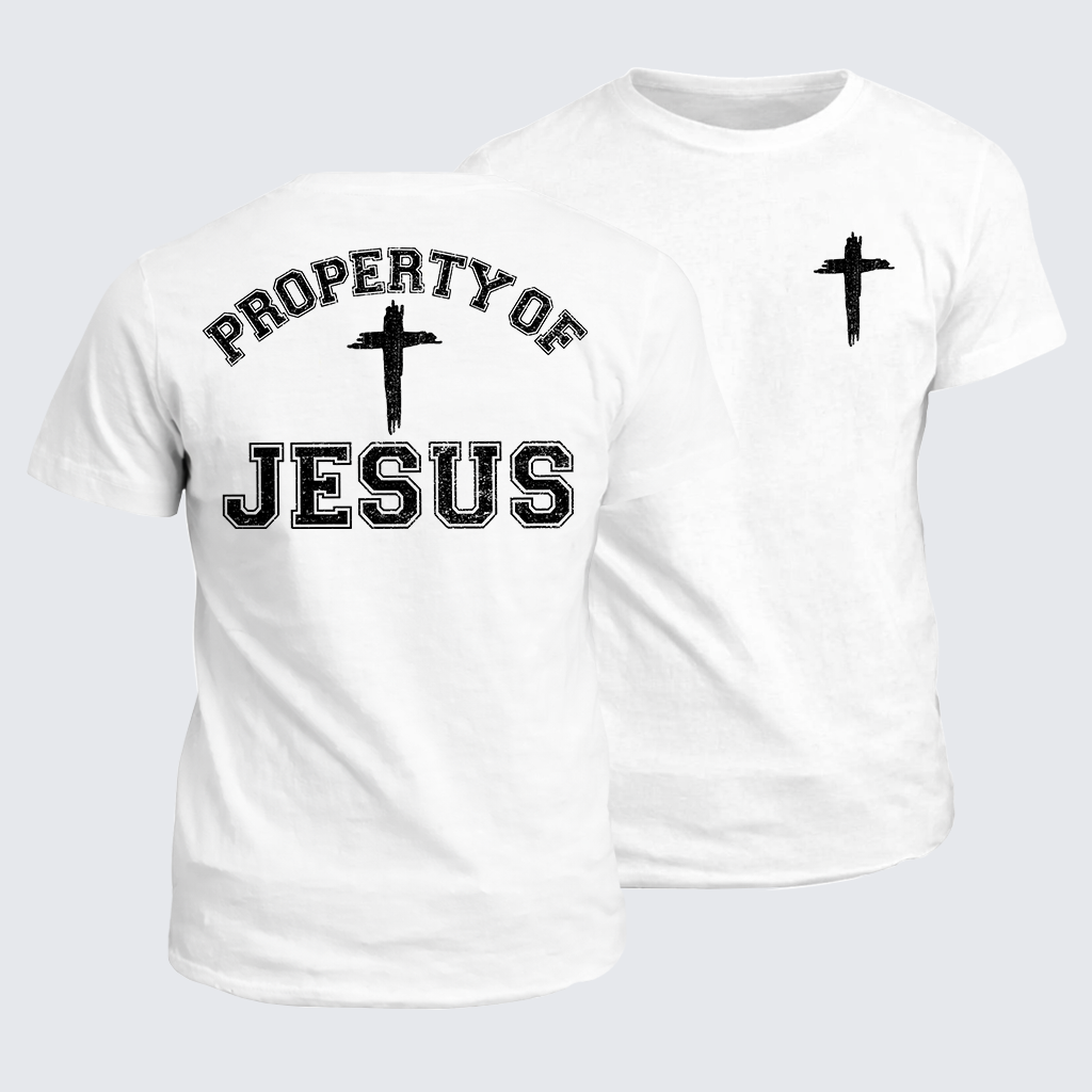 Classic Cotton Tee - Property of Jesus