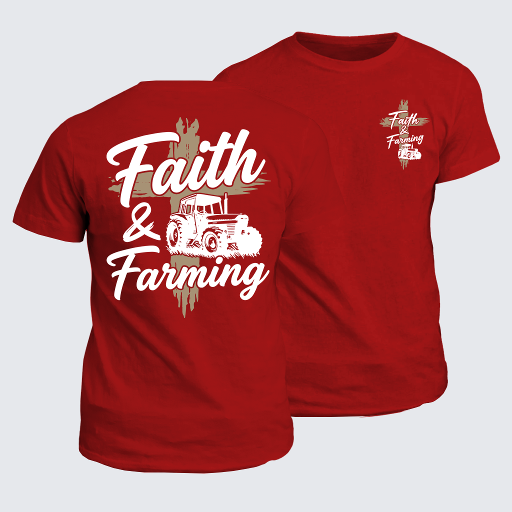 Classic Cotton Tee - Faith & Farming