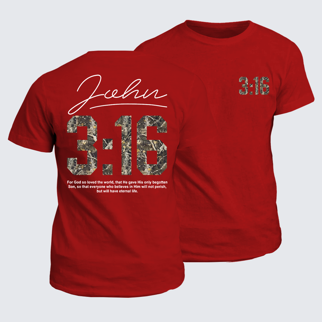 Classic Cotton Tee - John 3:16