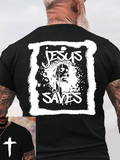Classic Cotton Tee - Jesus Saves