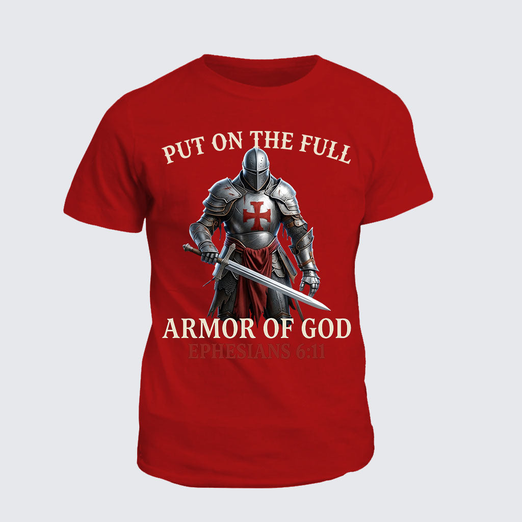 Classic Cotton Tee - Put On The Full Armor Of God
