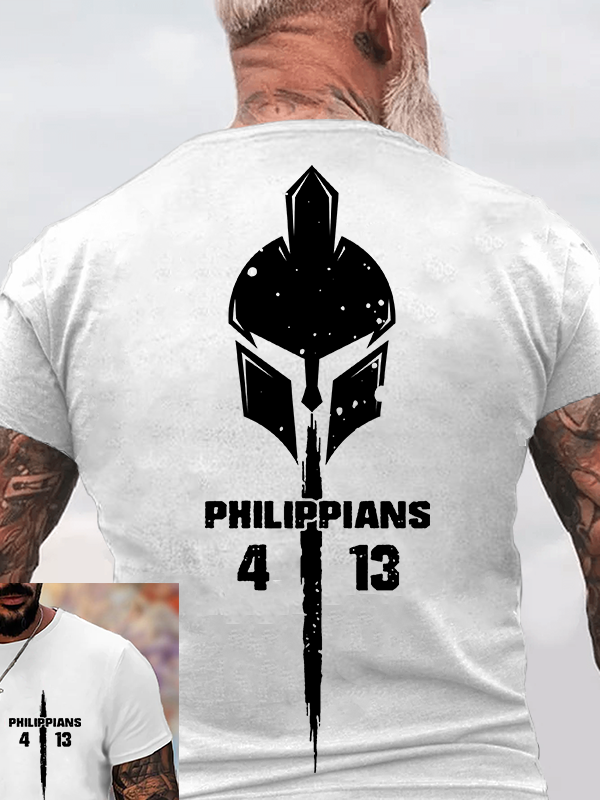 Classic Cotton Tee - Philippians 4:13
