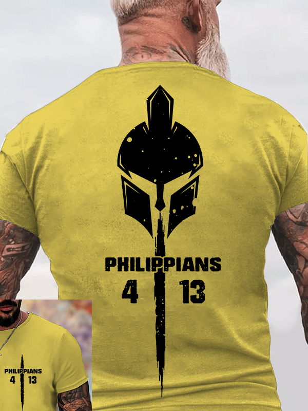 Classic Cotton Tee - Philippians 4:13