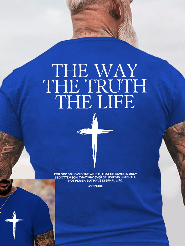 Classic Cotton Tee - The Way The Truth & The Life