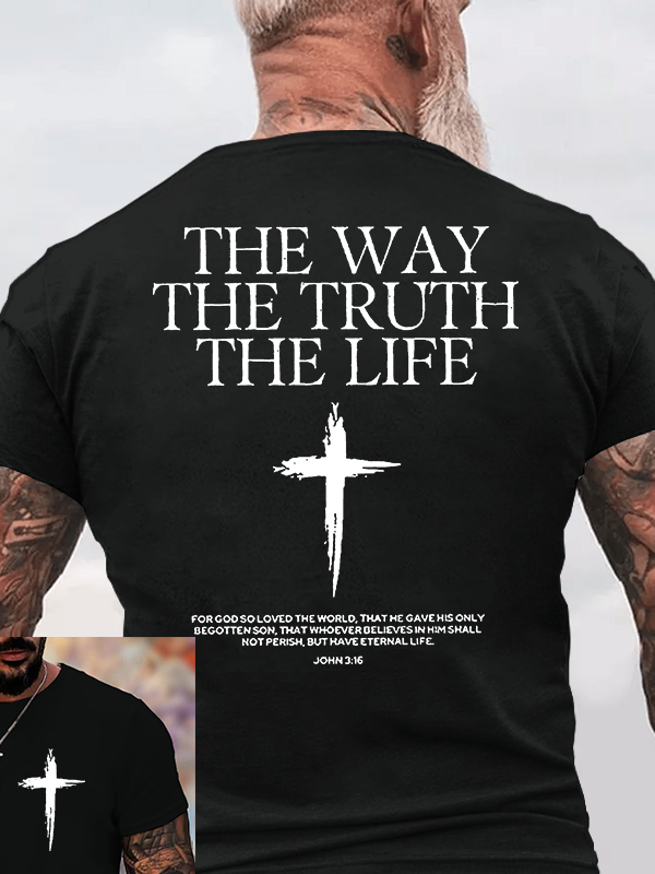 Classic Cotton Tee - The Way The Truth & The Life
