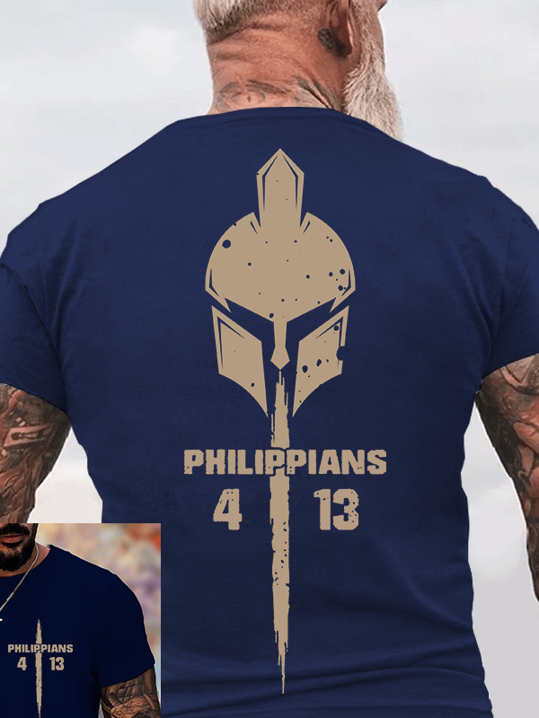 Classic Cotton Tee - Philippians 4:13