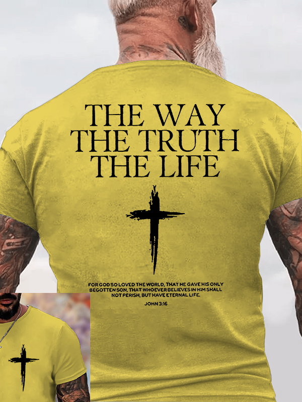 Classic Cotton Tee - The Way The Truth & The Life