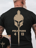 Classic Cotton Tee - Philippians 4:13