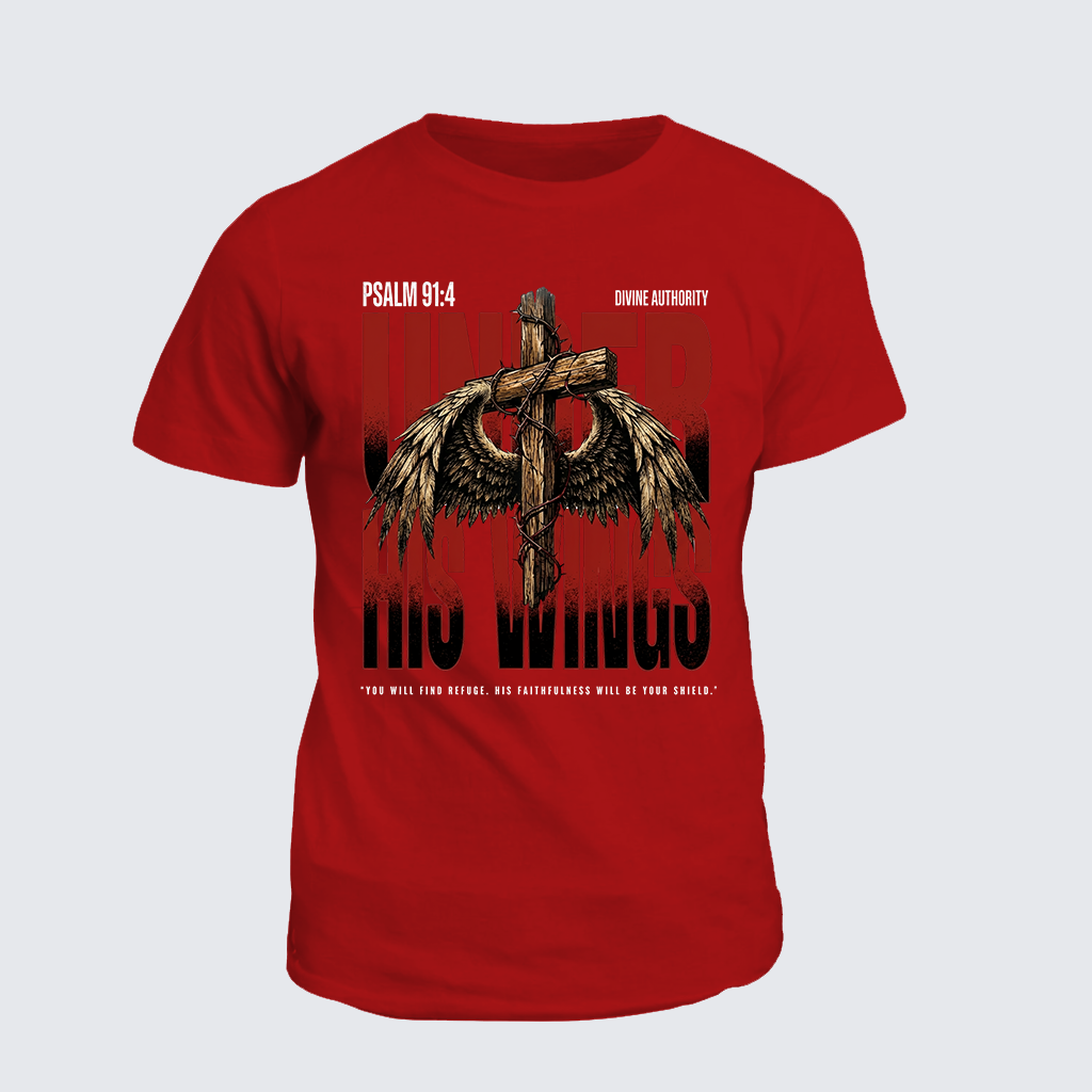 Classic Cotton Tee - His Wings