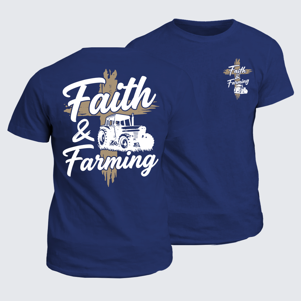 Classic Cotton Tee - Faith & Farming