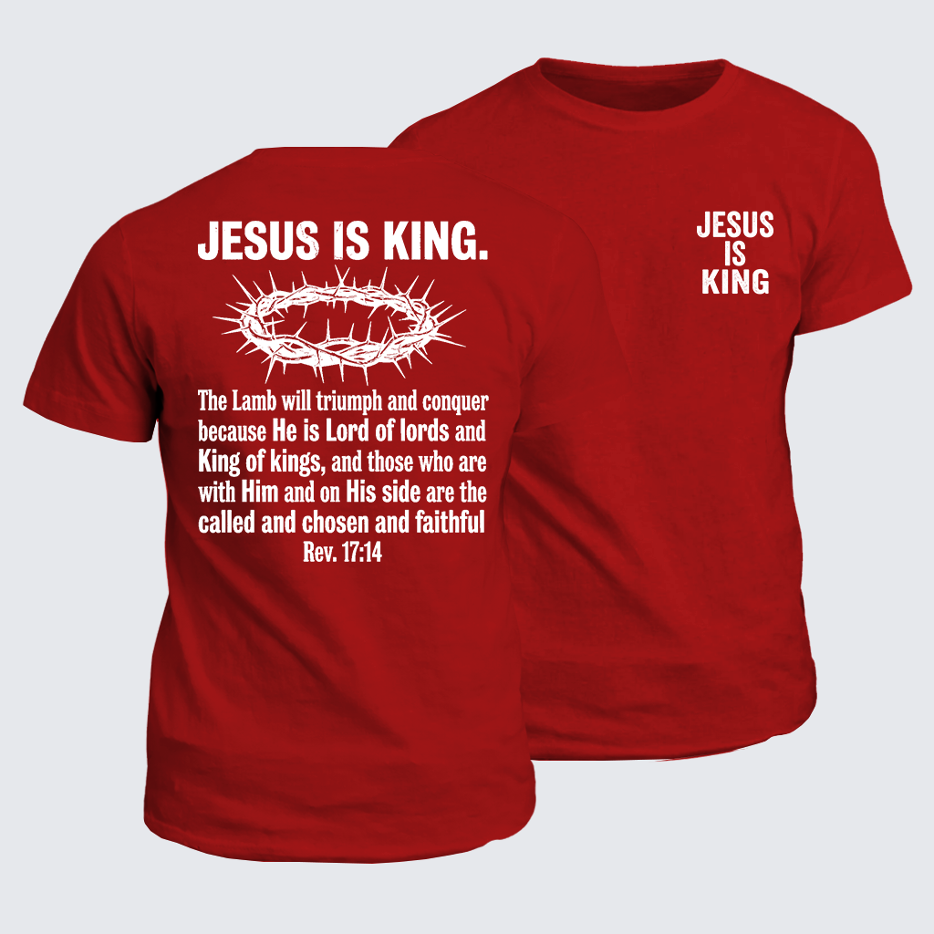 Classic Cotton Tee - Jesus is King