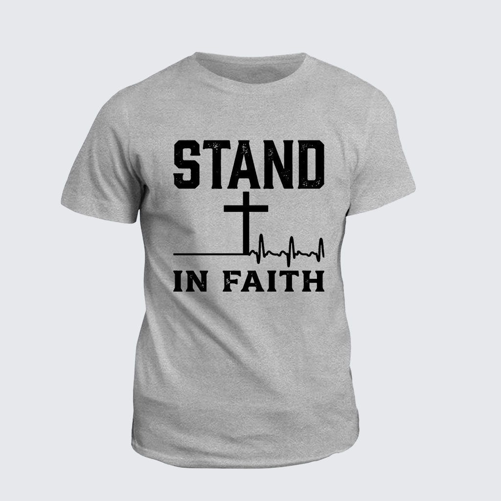 Classic Cotton Tee -  Stand In Faith