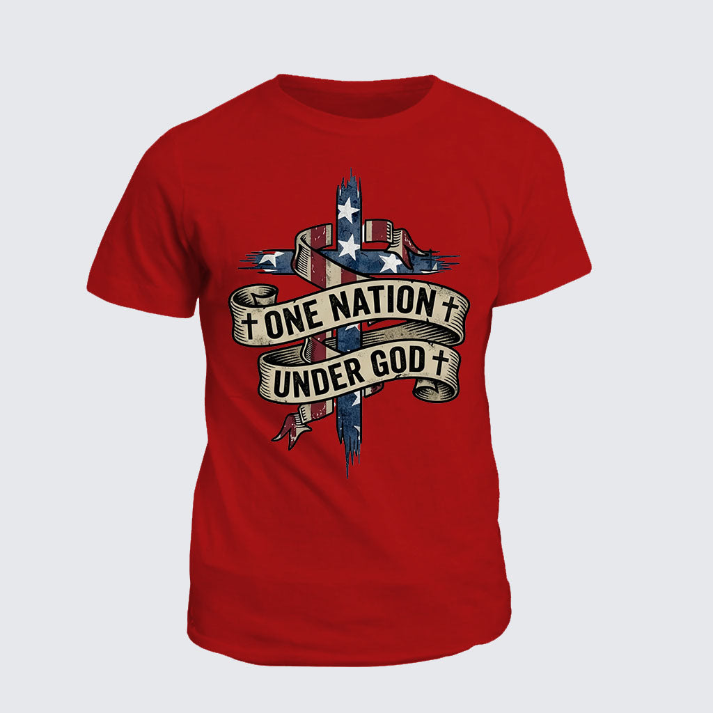 Classic Cotton Tee -  One Nation