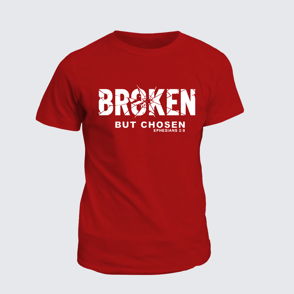 Classic Cotton Tee - Broken But Chosen