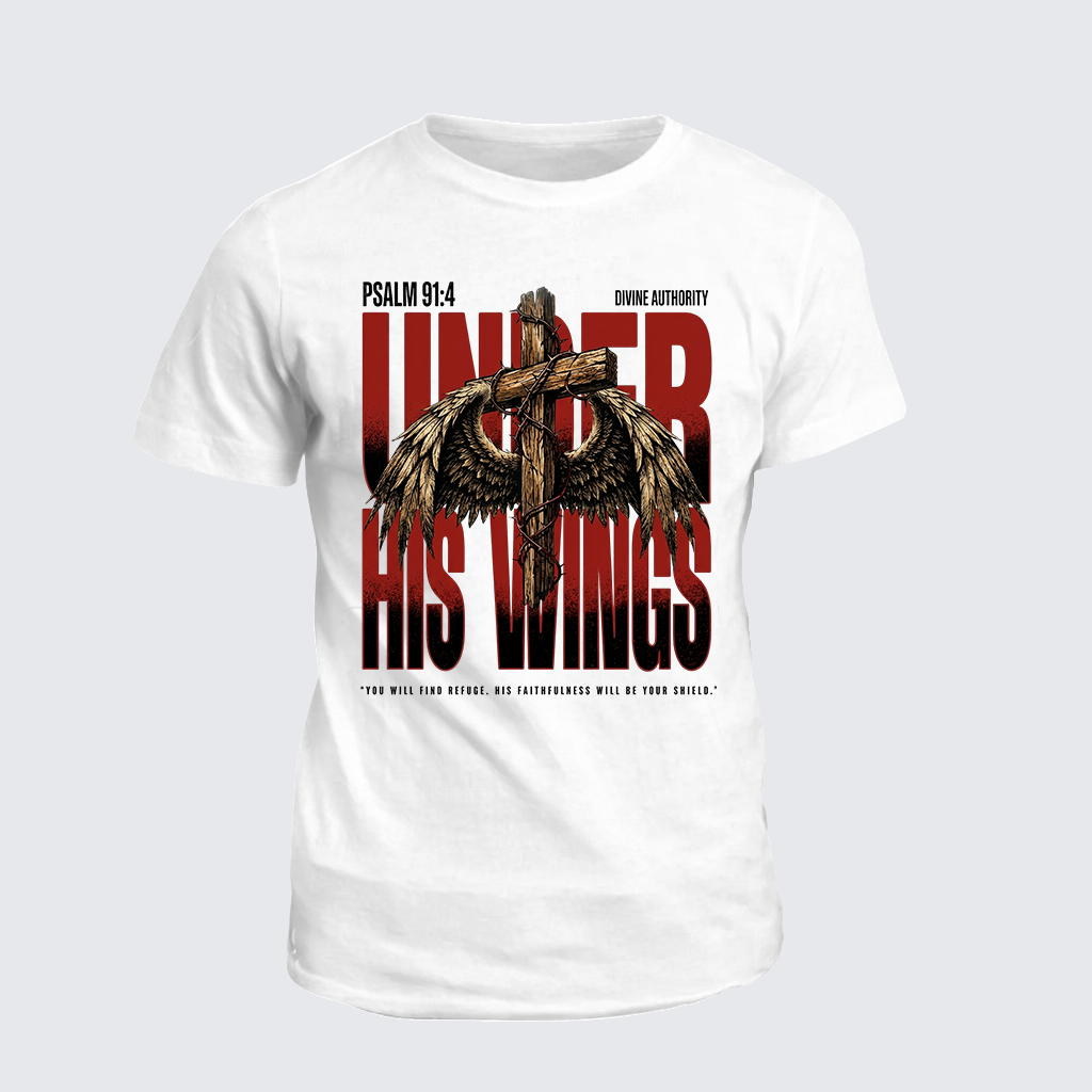Classic Cotton Tee - His Wings