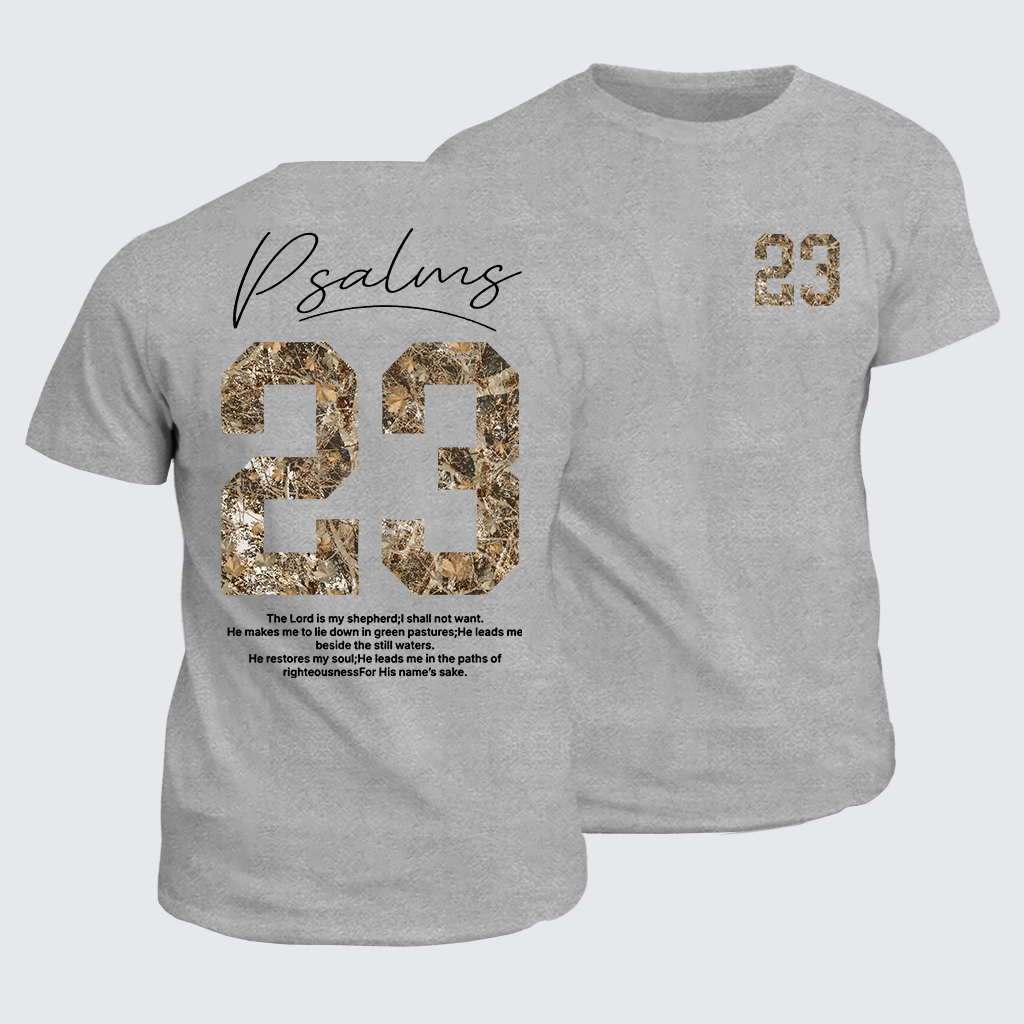 Classic Cotton Tee - Psalms 23