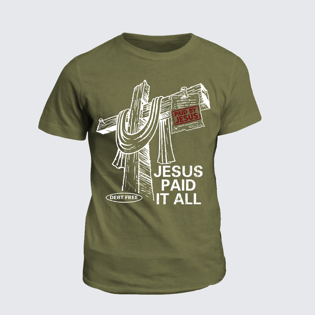 Classic Cotton Tee - Jesus Paid It All