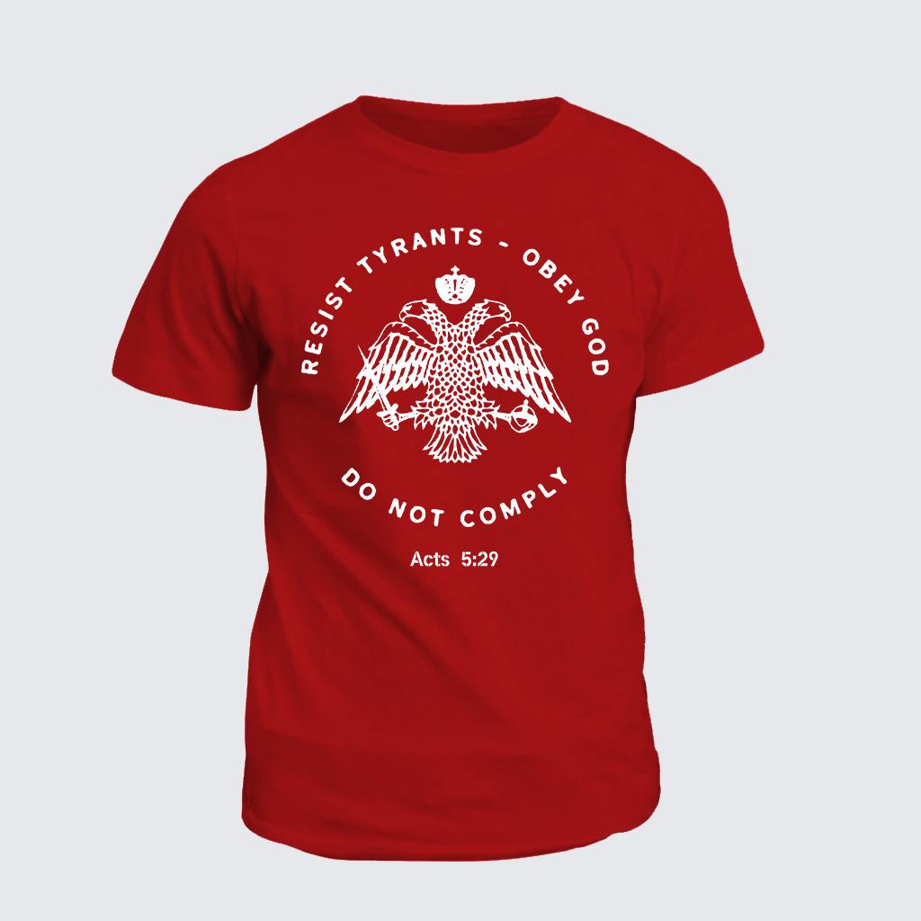 Classic Cotton Tee - Eastern Orthodox Christian Eagle