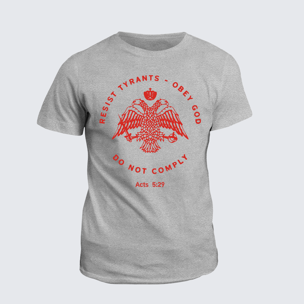 Classic Cotton Tee - Eastern Orthodox Christian Eagle
