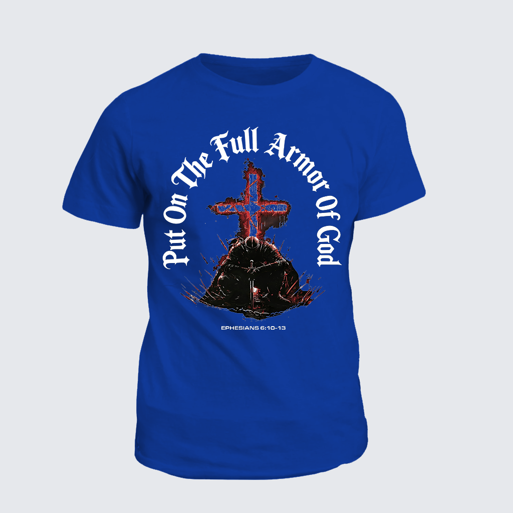 Classic Cotton Tee - Put On The Full Armor Of God