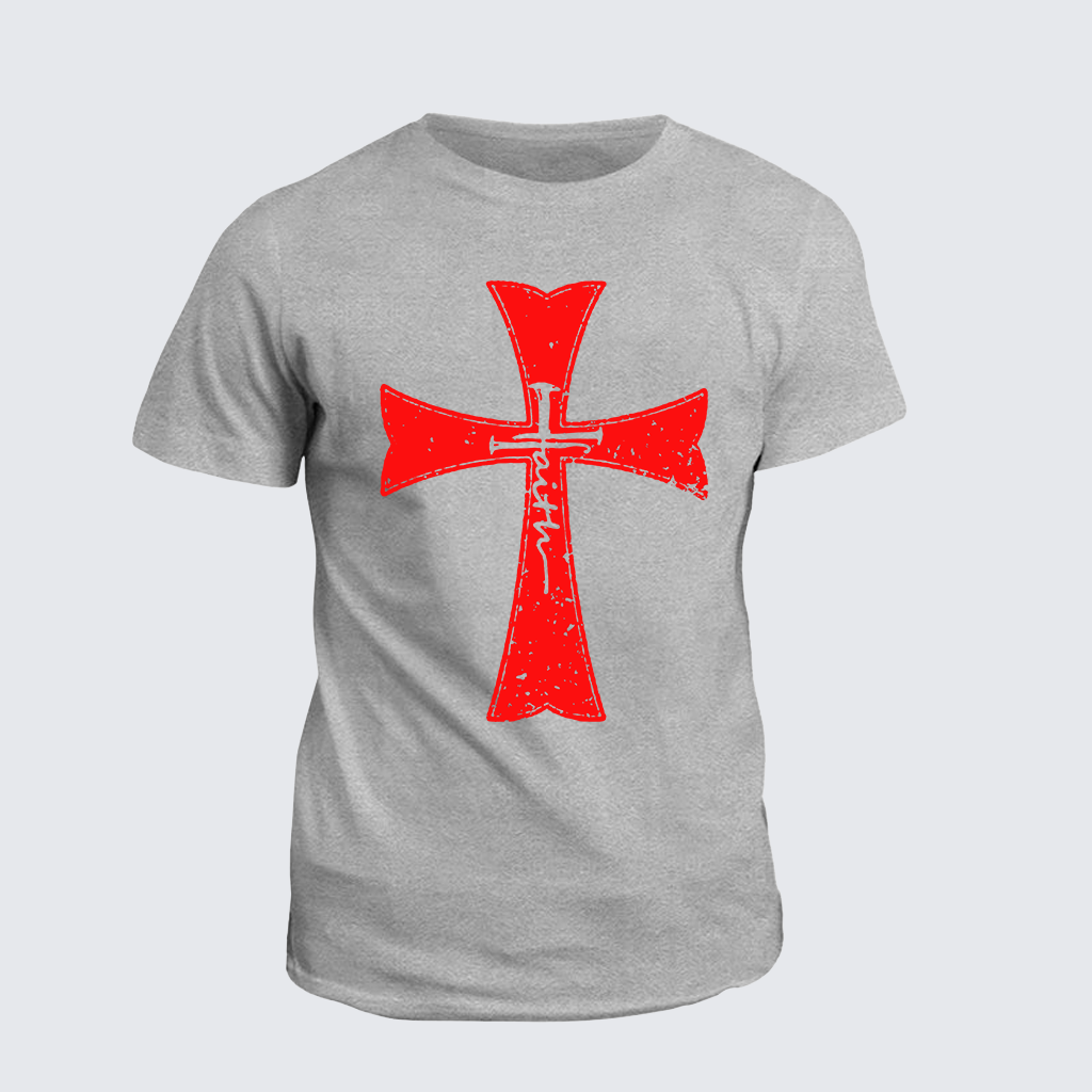Classic Cotton Tee - Faith Cross