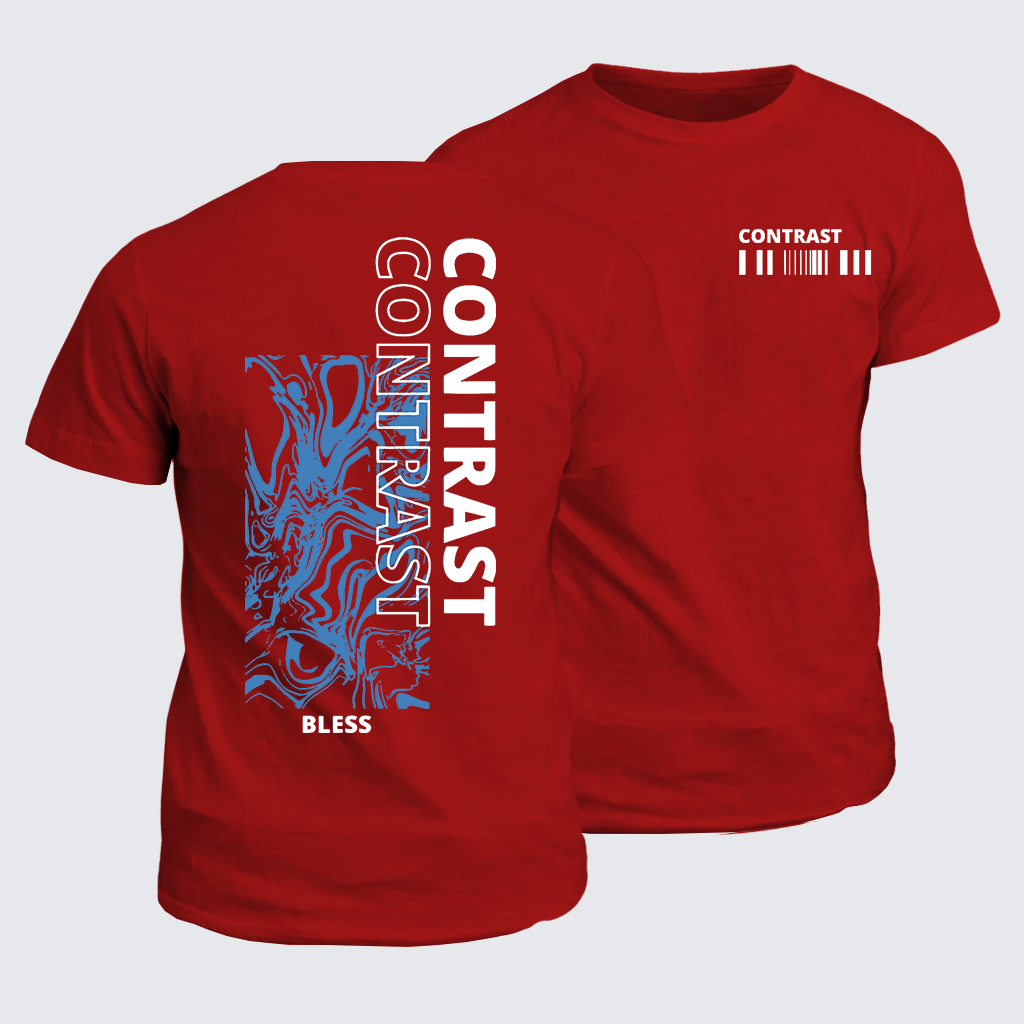 Classic Cotton Tee - Contrast