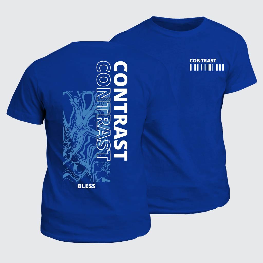 Classic Cotton Tee - Contrast