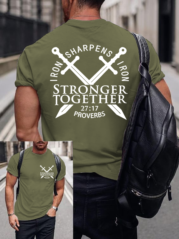 Classic Cotton Tee - Stronger Together