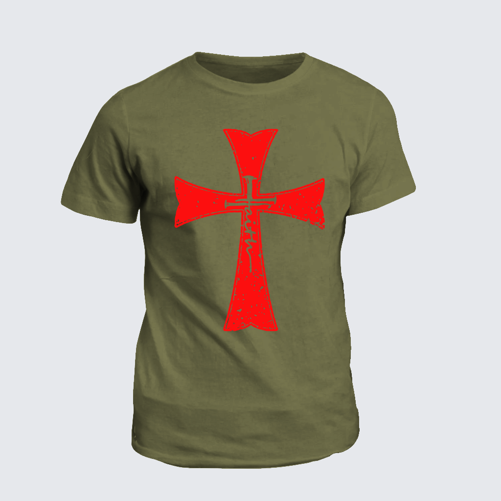 Classic Cotton Tee - Faith Cross