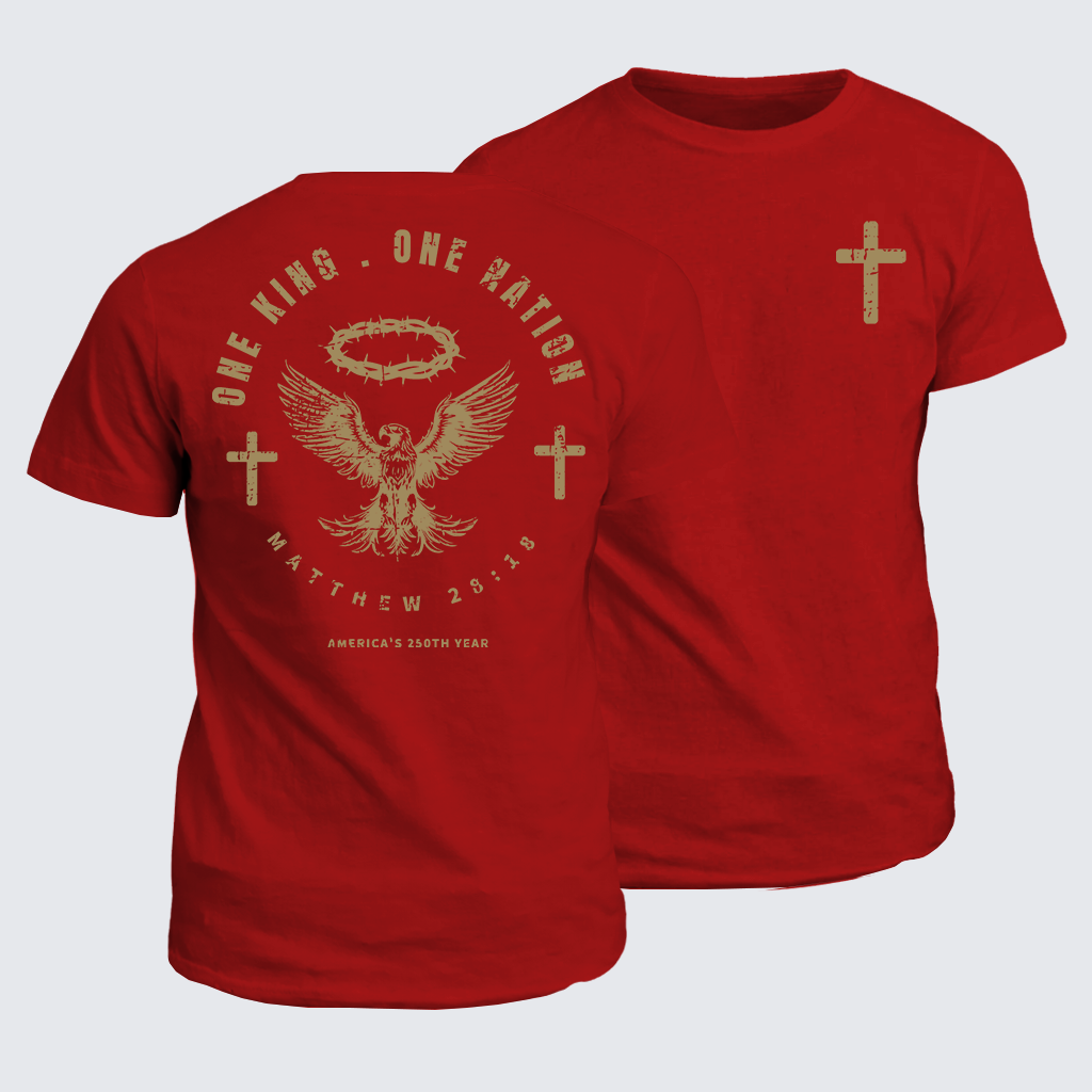 Classic Cotton Tee - One King One Nation