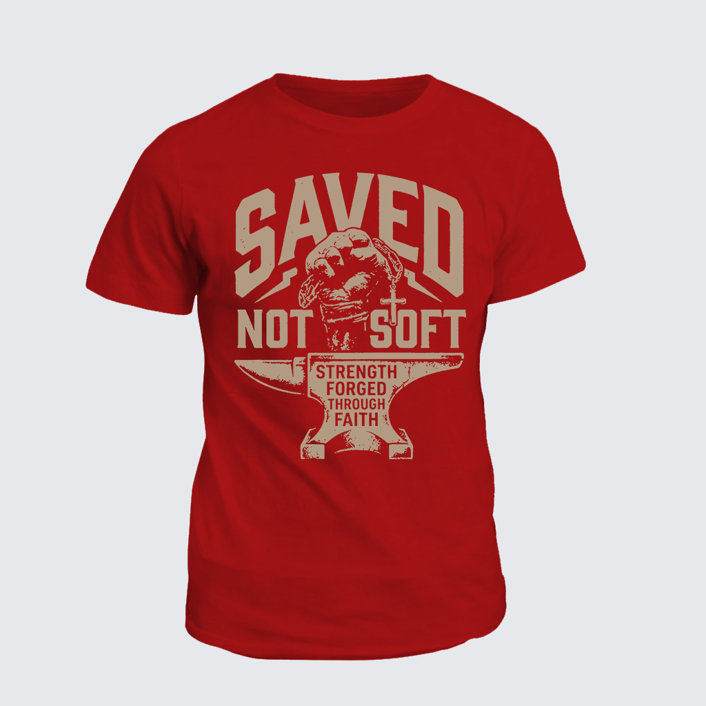 Classic Cotton Tee - Saved Not Soft