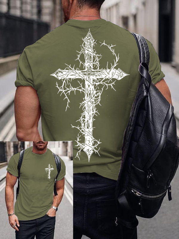 Classic Cotton Tee - Cross
