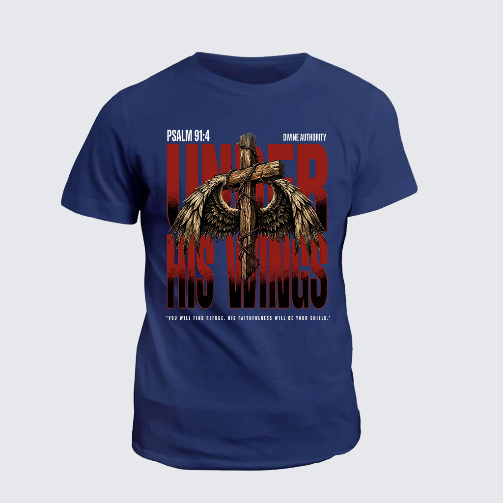 Classic Cotton Tee - His Wings