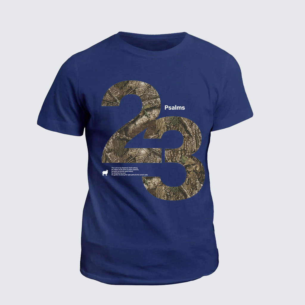 Classic Cotton Tee - Psalm 23