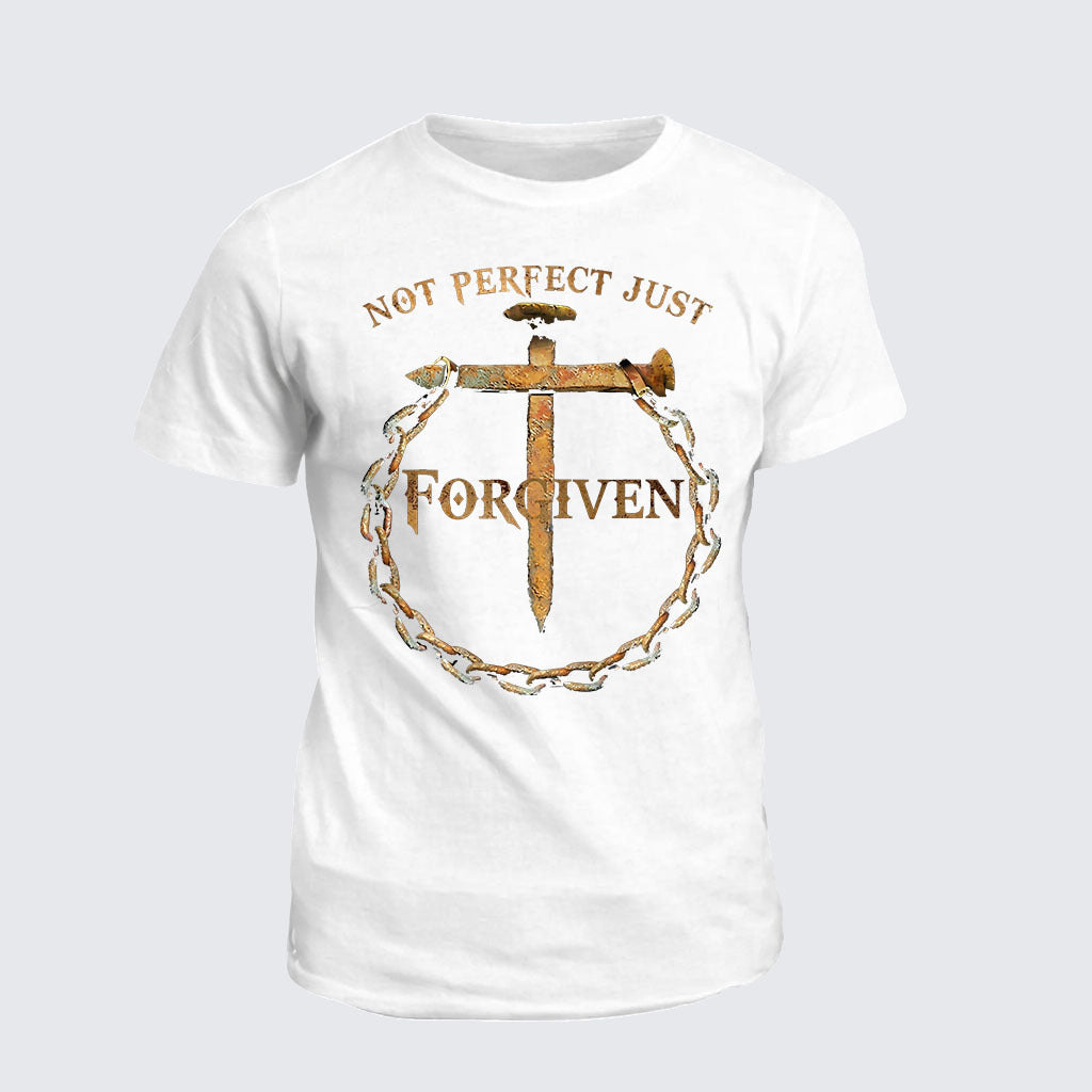 Classic Cotton Tee - Not Perfect Just Forgiven