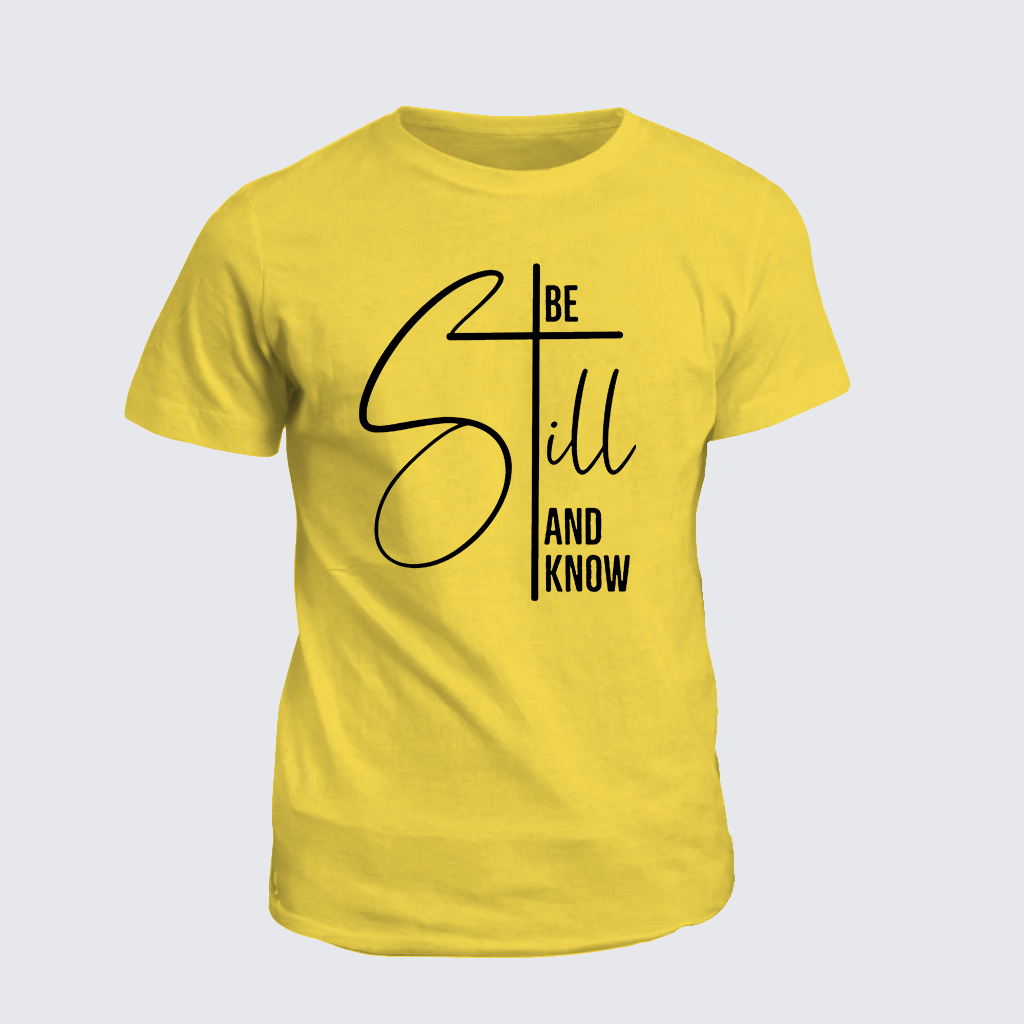 Classic Cotton Tee - Be Still