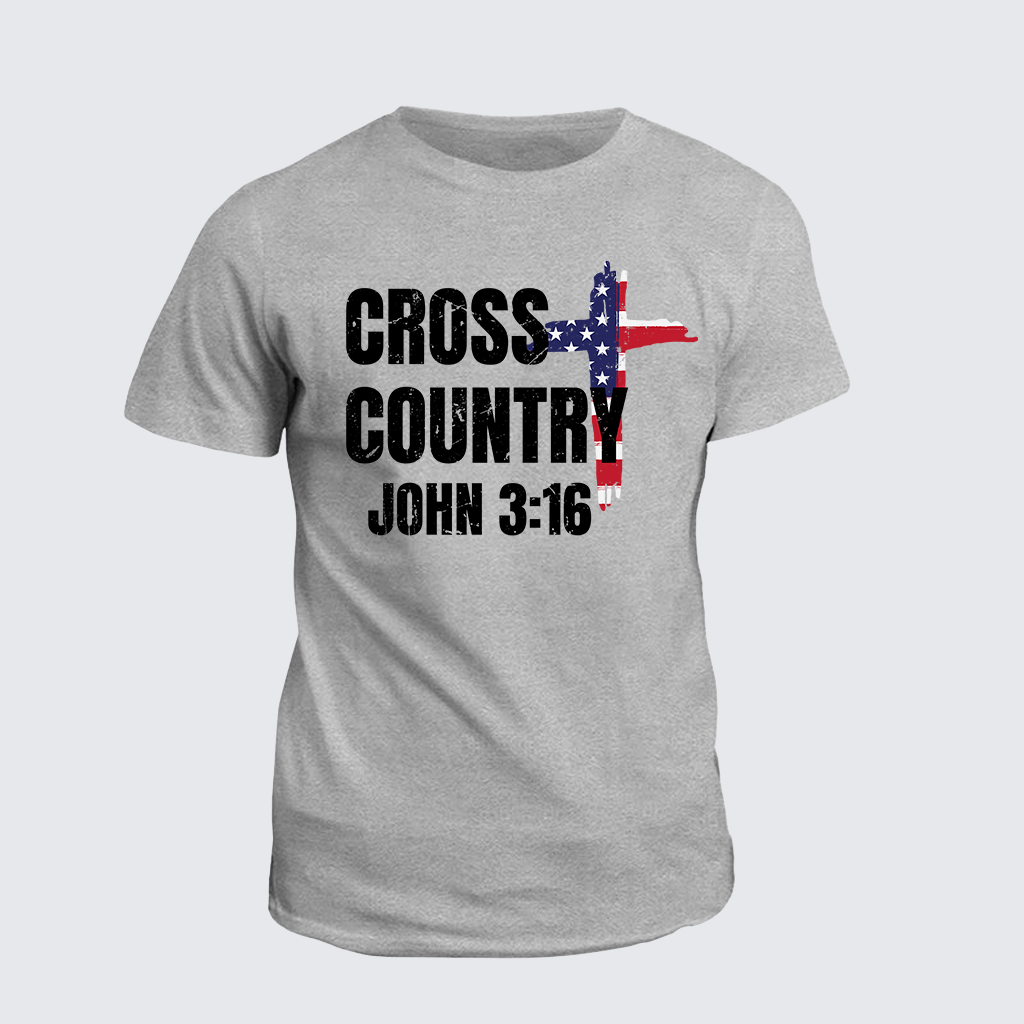 Classic Cotton Tee - Cross Country John 3:16