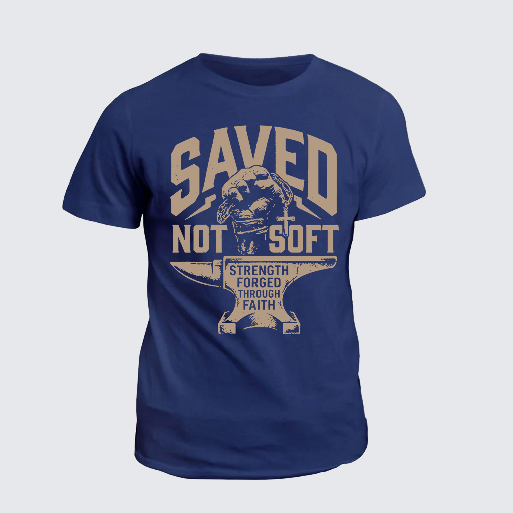 Classic Cotton Tee - Saved Not Soft